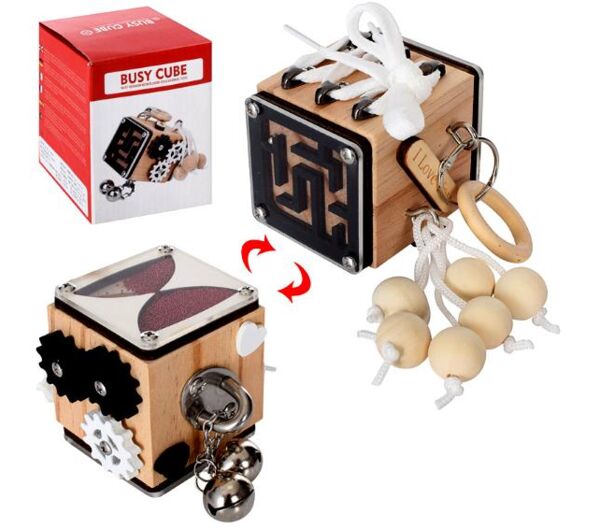 Гра деревяна Бізіборд MD 1706 Ціна (цена) 368.40грн. | придбати  купити (купить) Гра деревяна Бізіборд MD 1706 доставка по Украине, купить книгу, детские игрушки, компакт диски 0