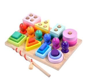 Гра деревяна набір 3 в 1 WD15002