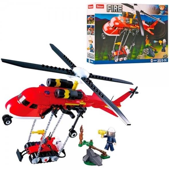 Конструктор Sluban вертоліт 32 см машина 10 см фігурка 325 деталей M38-B0807 Ціна (цена) 369.82грн. | придбати  купити (купить) Конструктор Sluban вертоліт 32 см машина 10 см фігурка 325 деталей M38-B0807 доставка по Украине, купить книгу, детские игрушки, компакт диски 0