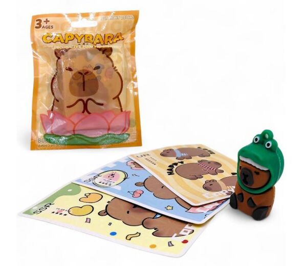 Фігурки Капібара з картками KA-23-5277 Ціна (цена) 19.80грн. | придбати  купити (купить) Фігурки Капібара з картками KA-23-5277 доставка по Украине, купить книгу, детские игрушки, компакт диски 0