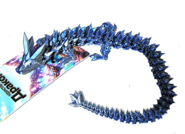 Дракон 40 см Синьо-срібний DGK488-L Ціна (цена) 300.00грн. | придбати  купити (купить) Дракон 40 см Синьо-срібний DGK488-L доставка по Украине, купить книгу, детские игрушки, компакт диски 0