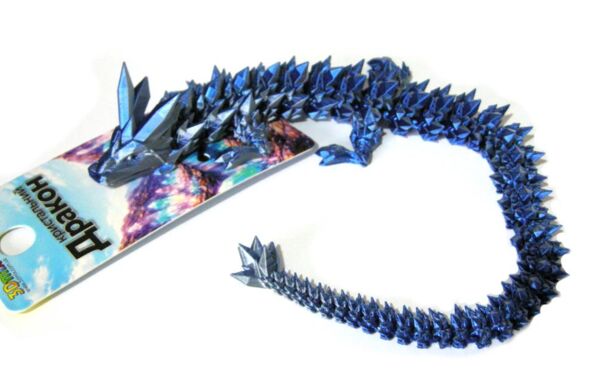 Дракон 50 см Синьо-срібний DGK488-XL Ціна (цена) 460.00грн. | придбати  купити (купить) Дракон 50 см Синьо-срібний DGK488-XL доставка по Украине, купить книгу, детские игрушки, компакт диски 0