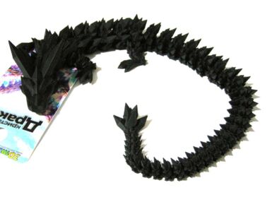 Дракон 30 см Чорний DGK209-M