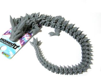 Дракон 30 см Сірий DGK213-M