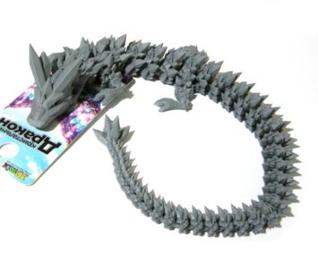 Дракон 40 см Сірий DGK213-L