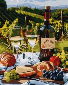 Розпис по номерах 40х50 KHO5697 Полуденний бенкет "Ідейка"