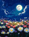 Розпис по номерах 40х50 KHO6386 Містична ніч над весняним лугом Ідейка Ціна (цена) 171.70грн. | придбати  купити (купить) Розпис по номерах 40х50 KHO6386 Містична ніч над весняним лугом Ідейка доставка по Украине, купить книгу, детские игрушки, компакт диски 0