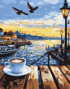 Розпис по номерах 40х50 KHO6403 Стамбульський ранок "Ідейка"