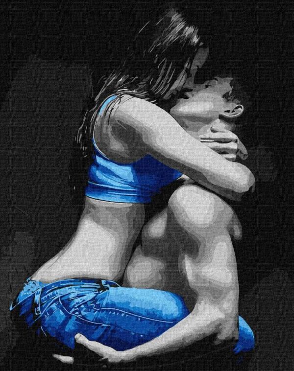 Розпис по номерах 40х50 KHO8409 Пристрасні обійми Ідейка Ціна (цена) 190.80грн. | придбати  купити (купить) Розпис по номерах 40х50 KHO8409 Пристрасні обійми Ідейка доставка по Украине, купить книгу, детские игрушки, компакт диски 0