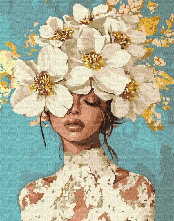 Розпис по номерах 40х50 KHO8726 Квітучі мрії з фарбами металік Ідейка Ціна (цена) 190.80грн. | придбати  купити (купить) Розпис по номерах 40х50 KHO8726 Квітучі мрії з фарбами металік Ідейка доставка по Украине, купить книгу, детские игрушки, компакт диски 0