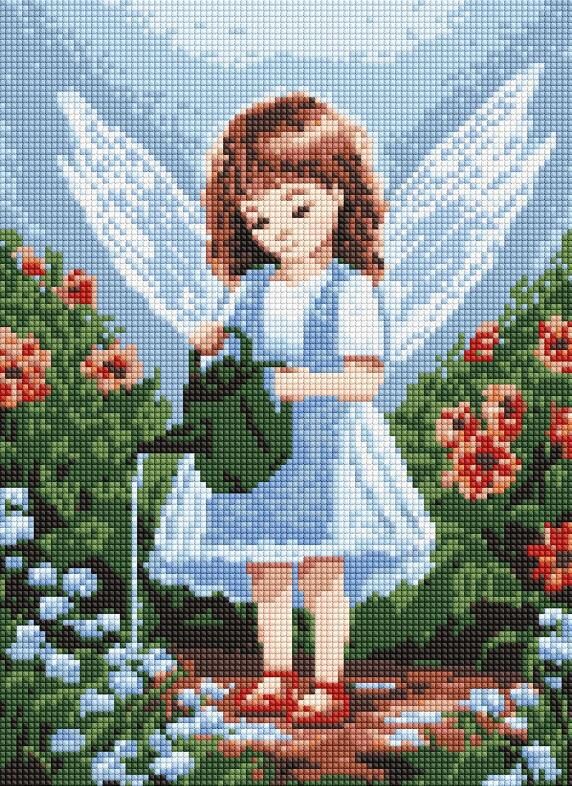 Алмазна мозаїка б/підрамн 30х40 AMC20191 Янголятко в саду Ідейка (порвана упаковка по приходу) Ціна (цена) 190.30грн. | придбати  купити (купить) Алмазна мозаїка б/підрамн 30х40 AMC20191 Янголятко в саду Ідейка (порвана упаковка по приходу) доставка по Украине, купить книгу, детские игрушки, компакт диски 0