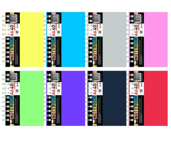 блокнот А6 40аркушів пластик пружина збоку Ціна (цена) 18.70грн. | придбати  купити (купить) блокнот А6 40аркушів пластик пружина збоку доставка по Украине, купить книгу, детские игрушки, компакт диски 0