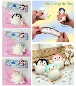 Антистрес сквіш Пінгвінчик кольори в асортименті TK2472 50-5