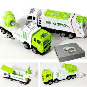 Машина Вантажівка сміттєвоз музична 711-9A