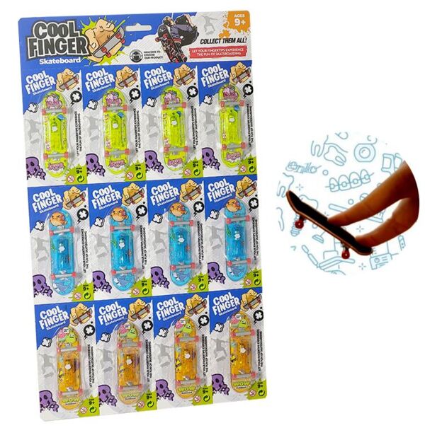 Міні скейтборд для пальців фінгерборд 9 см кольори в асортименті 6863-5 Ціна (цена) 23.70грн. | придбати  купити (купить) Міні скейтборд для пальців фінгерборд 9 см кольори в асортименті 6863-5 доставка по Украине, купить книгу, детские игрушки, компакт диски 0