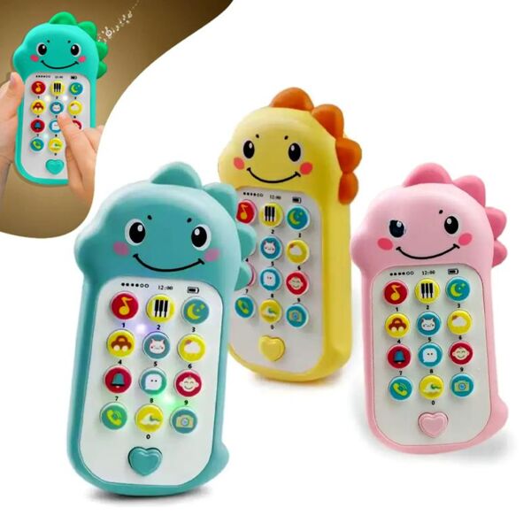 Телефон навчальний Динозаврик 8809 Ціна (цена) 86.40грн. | придбати  купити (купить) Телефон навчальний Динозаврик 8809 доставка по Украине, купить книгу, детские игрушки, компакт диски 0