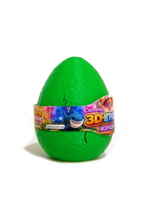 3D іграшка Яйце сюрприз EGS207-Snap Зелене Ціна (цена) 110.00грн. | придбати  купити (купить) 3D іграшка Яйце сюрприз EGS207-Snap Зелене доставка по Украине, купить книгу, детские игрушки, компакт диски 0