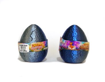 3D іграшка Яйце сюрприз EGS488-Snap Синьо-срібне