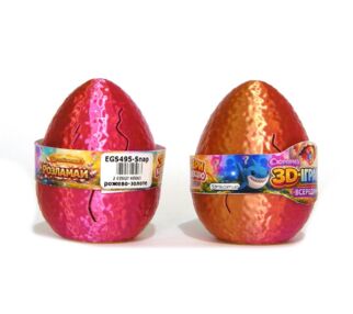 3D іграшка Яйце сюрприз EGS495-Snap Рожево-золоте