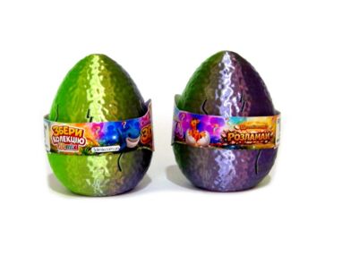 3D іграшка Яйце сюрприз EGS496-Snap Фіолетово-жовте