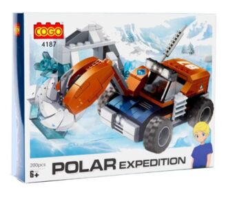 Конструктор 200 елементів Місто Криголам COGO 4187