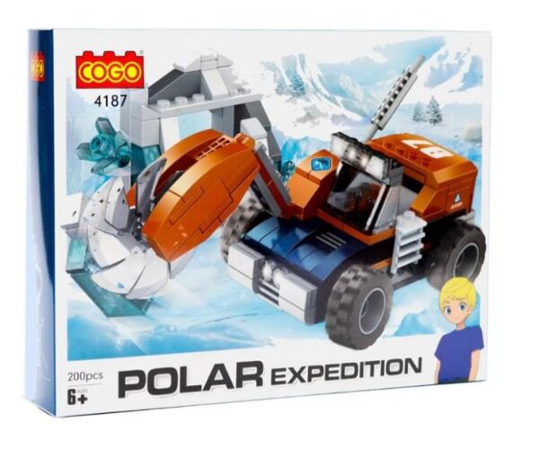 Конструктор 200 елементів Місто Криголам COGO 4187 Ціна (цена) 240.50грн. | придбати  купити (купить) Конструктор 200 елементів Місто Криголам COGO 4187 доставка по Украине, купить книгу, детские игрушки, компакт диски 0