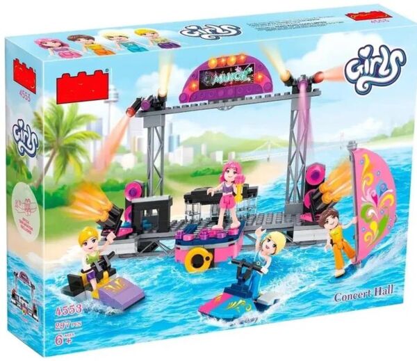 Конструктор 297 елементів Дівчатка Концерт  COGO 4553 Ціна (цена) 369.50грн. | придбати  купити (купить) Конструктор 297 елементів Дівчатка Концерт  COGO 4553 доставка по Украине, купить книгу, детские игрушки, компакт диски 0