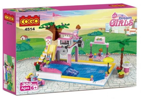 Конструктор 302 елементів Дівчатка  Басеїн COGO 4514 Ціна (цена) 437.90грн. | придбати  купити (купить) Конструктор 302 елементів Дівчатка  Басеїн COGO 4514 доставка по Украине, купить книгу, детские игрушки, компакт диски 0