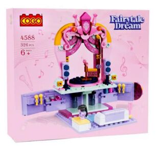 Конструктор 326 елементів Казковий сон Сцена COGO 4588