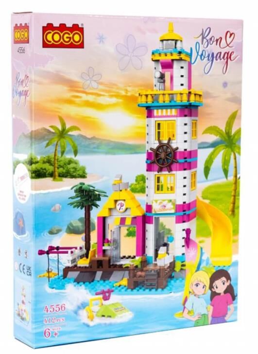 Конструктор 412 елементів Дівчатка Маяк на острові COGO 4556 Ціна (цена) 468.80грн. | придбати  купити (купить) Конструктор 412 елементів Дівчатка Маяк на острові COGO 4556 доставка по Украине, купить книгу, детские игрушки, компакт диски 0