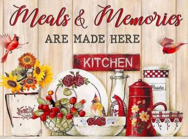 Алмазна мозаїка 30х40 HEG87080 Кулінарні спогади "Strateg"