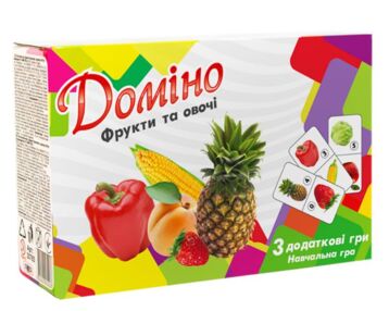 Доміно Фрукти та овочі 30764