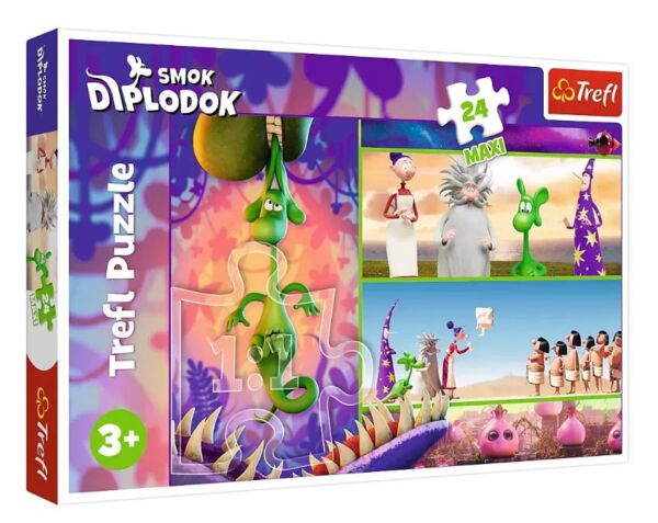 Пазли 24 елементи MAXI Цікавий дракон Trefl 14376 Ціна (цена) 235.50грн. | придбати  купити (купить) Пазли 24 елементи MAXI Цікавий дракон Trefl 14376 доставка по Украине, купить книгу, детские игрушки, компакт диски 0