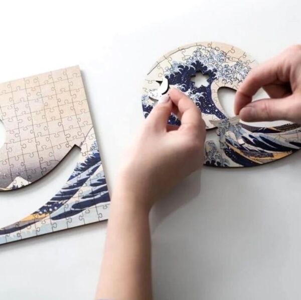 Пазли фігурні з дерева 200 елементів Велика хвиля в Канагаві Trefl Ціна (цена) 366.60грн. | придбати  купити (купить) Пазли фігурні з дерева 200 елементів Велика хвиля в Канагаві Trefl доставка по Украине, купить книгу, детские игрушки, компакт диски 2