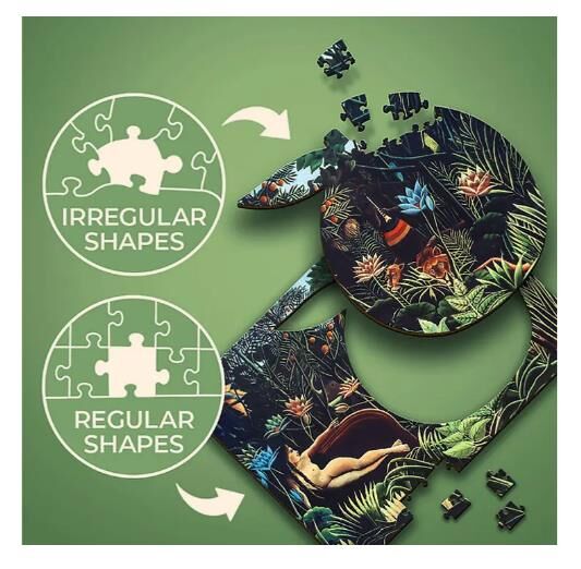 Пазли фігурні з дерева 200 елементів Мрія Андрі Руссо Trefl Ціна (цена) 366.60грн. | придбати  купити (купить) Пазли фігурні з дерева 200 елементів Мрія Андрі Руссо Trefl доставка по Украине, купить книгу, детские игрушки, компакт диски 2