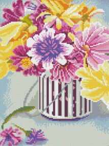 Алмазна мозаїка б/підрамн 30х40 ZAV3040-34 Барви життя "Strateg"