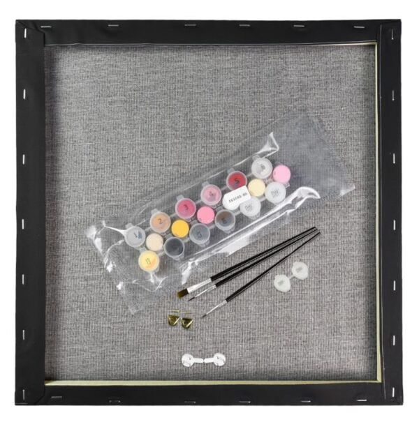 Розпис по номерах 40х40 AV4040-92 Обрана на чорному фоні Strateg Ціна (цена) 259.35грн. | придбати  купити (купить) Розпис по номерах 40х40 AV4040-92 Обрана на чорному фоні Strateg доставка по Украине, купить книгу, детские игрушки, компакт диски 1