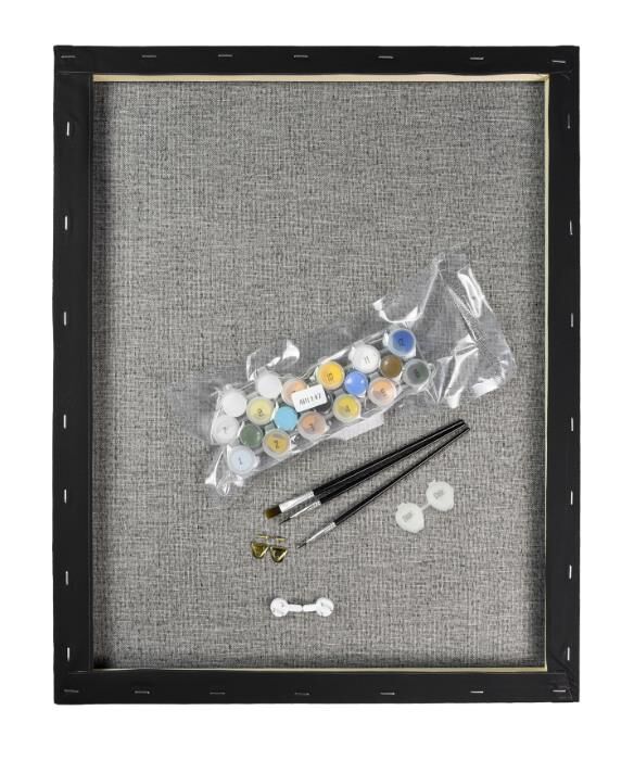 Розпис по номерах 40х50 AH1139 Надійна на чорному фоні Strateg Ціна (цена) 279.30грн. | придбати  купити (купить) Розпис по номерах 40х50 AH1139 Надійна на чорному фоні Strateg доставка по Украине, купить книгу, детские игрушки, компакт диски 1