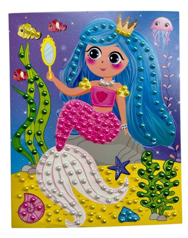 набір для творчості Мозаїка з перлинок мікс Ціна (цена) 72.20грн. | придбати  купити (купить) набір для творчості Мозаїка з перлинок мікс доставка по Украине, купить книгу, детские игрушки, компакт диски 2