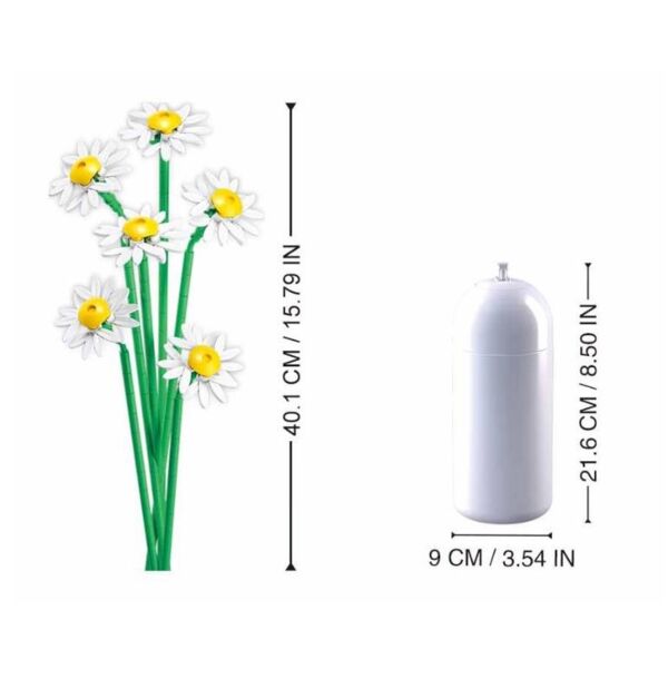Конструктор Sluban Квіти Маргаритки M38-B1101-16 Ціна (цена) 285.87грн. | придбати  купити (купить) Конструктор Sluban Квіти Маргаритки M38-B1101-16 доставка по Украине, купить книгу, детские игрушки, компакт диски 1