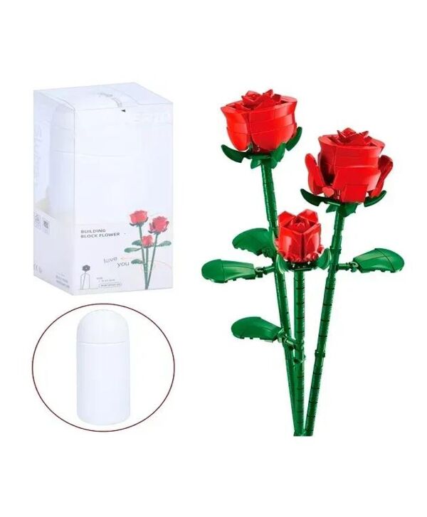 Конструктор Sluban Квіти Троянди M38-B1101-04 Ціна (цена) 285.87грн. | придбати  купити (купить) Конструктор Sluban Квіти Троянди M38-B1101-04 доставка по Украине, купить книгу, детские игрушки, компакт диски 0