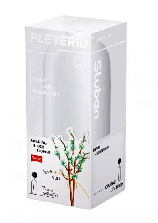 Конструктор Sluban Квіти Фонтанезія M38-B1101-15 Ціна (цена) 275.47грн. | придбати  купити (купить) Конструктор Sluban Квіти Фонтанезія M38-B1101-15 доставка по Украине, купить книгу, детские игрушки, компакт диски 1