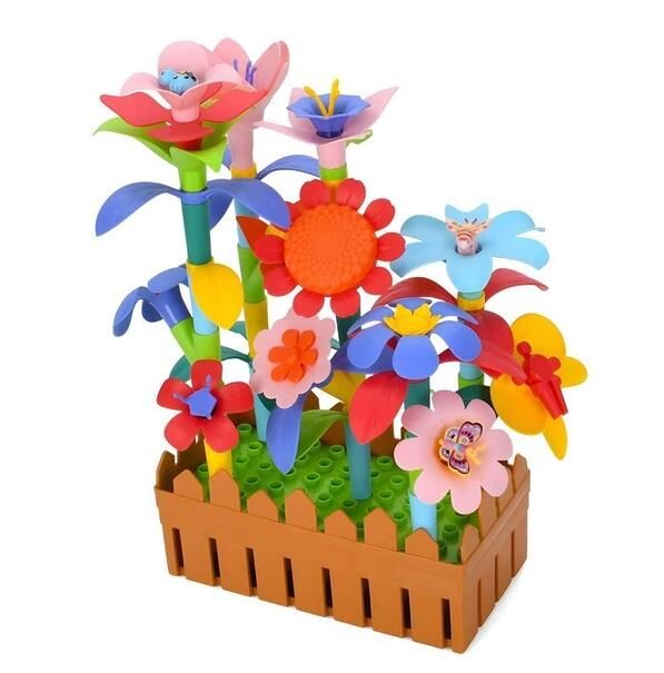 Конструктор Квітковий сад клумба комахи 132 деталі 9036 Ціна (цена) 340.32грн. | придбати  купити (купить) Конструктор Квітковий сад клумба комахи 132 деталі 9036 доставка по Украине, купить книгу, детские игрушки, компакт диски 1