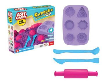 Кінетичний пісок Ліплення кексів 03624