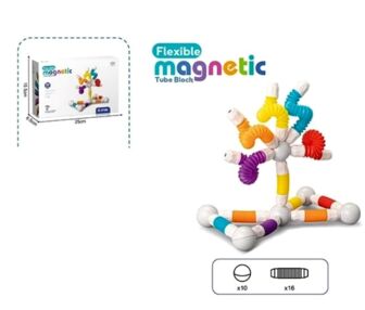 Конструктор магнітний гнучкий 26 деталей CH1450