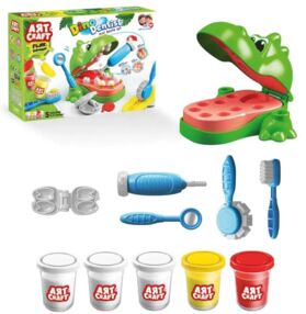 Набір для творчості з тіста Діно дантист 03677