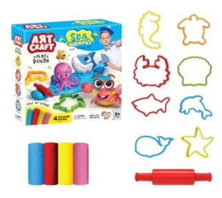 Набір для творчості з тіста Морські тваринки 200 г 03684