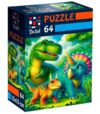 Пазли Доісторичні друзі 64 елемента DT1234-08 Ціна (цена) 35.26грн. | придбати  купити (купить) Пазли Доісторичні друзі 64 елемента DT1234-08 доставка по Украине, купить книгу, детские игрушки, компакт диски 0