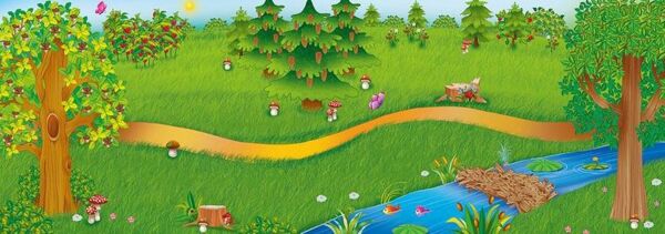 панорамка гра лісові мешканці Ціна (цена) 34.10грн. | придбати  купити (купить) панорамка гра лісові мешканці доставка по Украине, купить книгу, детские игрушки, компакт диски 1