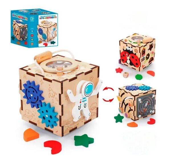 Гра деревяна Бізікуб 2 види MD 0894 Ціна (цена) 408.83грн. | придбати  купити (купить) Гра деревяна Бізікуб 2 види MD 0894 доставка по Украине, купить книгу, детские игрушки, компакт диски 0